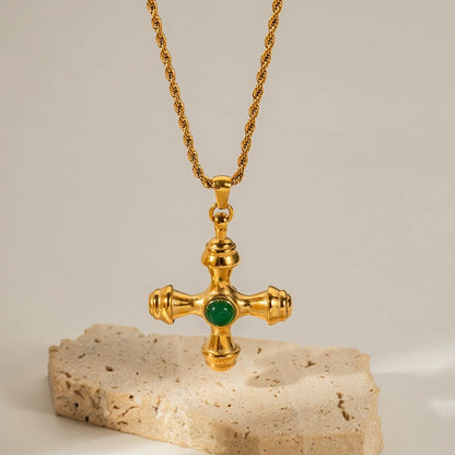 Personality Cross Pendant Necklace