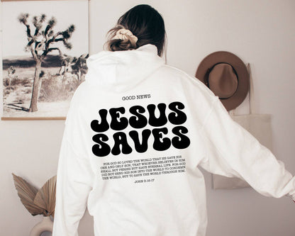 Jezus redt hoodie